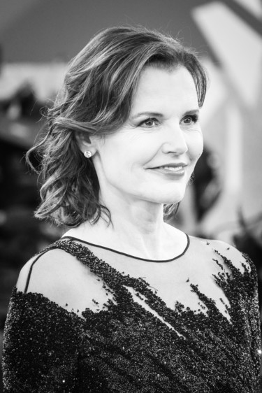 Photographie intitulée "Geena Davis" par Christine Calais, Œuvre d'art originale, Photographie numérique