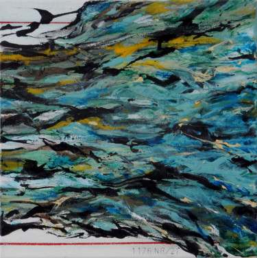 Malerei mit dem Titel "1176nr21" von Pavel A.Richtr, Original-Kunstwerk, Acryl