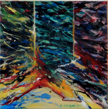 Malerei mit dem Titel "1177nr21" von Pavel A.Richtr, Original-Kunstwerk, Acryl