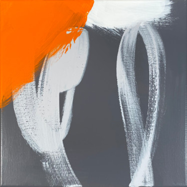 Peinture intitulée "6x6#02_D6" par Franck Chambrun, Œuvre d'art originale, Acrylique