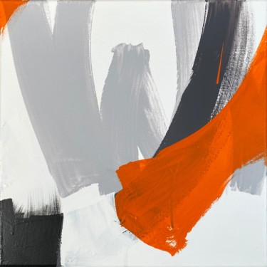 Peinture intitulée "6x6#02_D5" par Franck Chambrun, Œuvre d'art originale, Acrylique