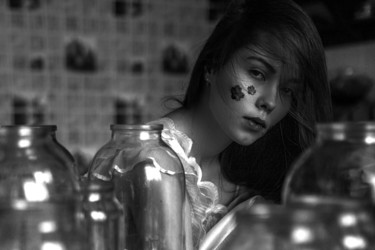 Photography titled "Behind the glass 2" by Alex Grear, Original Artwork, Digital Photography