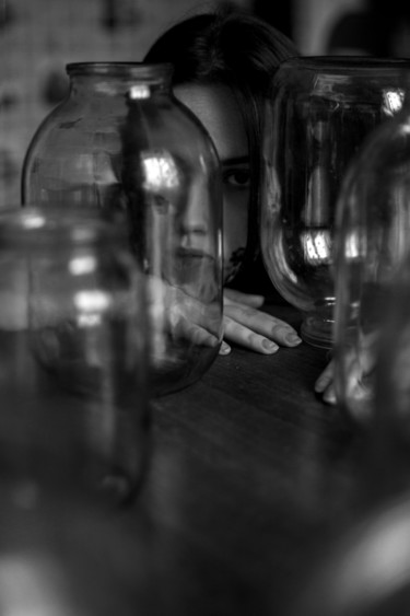 Photography titled "Behind the glass 5" by Alex Grear, Original Artwork, Digital Photography