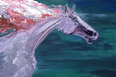 Painting titled "Motion" by Anna Smilyanskaya, Original Artwork, Acrylic