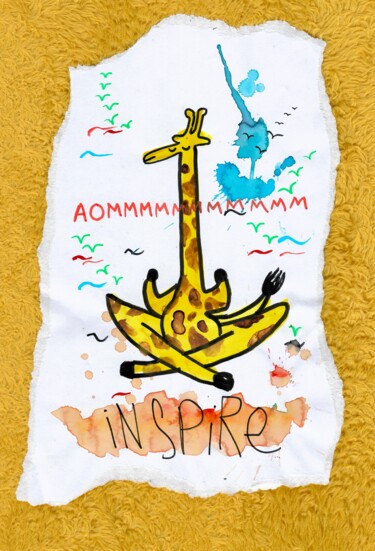 绘画 标题为“Inspire” 由Edie Tempier, 原创艺术品, 水彩