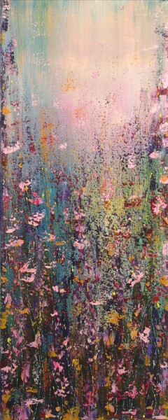 Painting titled ""Breath of spring"" by Natalia Toderica, Original Artwork, Acrylic