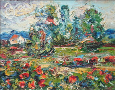 Spring Call Pintura titulada "Spring Call" por Zoran Andrić, Obra de arte original, Oleo