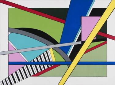 Painting titled "quintessence" by Maceo Valles, Original Artwork, Acrylic