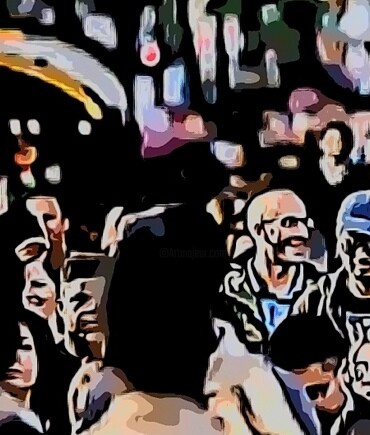 "People's 3" başlıklı Dijital Sanat Mavet tarafından, Orijinal sanat, 2D Dijital Çalışma