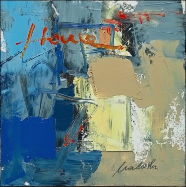 Painting titled "Home 2" by Kazimierz Mordarski, Original Artwork, Oil