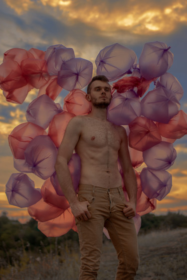 Photography titled "Guy at sunset" by Alex Grear, Original Artwork, Digital Photography