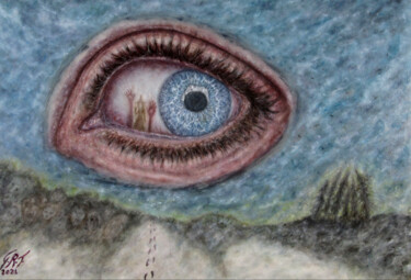 Pittura intitolato "The Blair Witch Pro…" da Gian Roberto Tognetti, Opera d'arte originale, Olio
