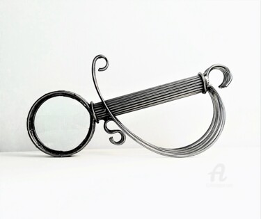 The Scientist's Sword (The World of Yore - Fragments) Sculptuur getiteld "The Scientist's Swo…" door Albert Dura, Origineel Kunstwerk, Metalen