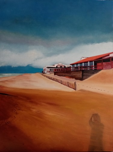 Peinture intitulée "Série océan 2" par Jean Claude Colombano, Œuvre d'art originale, Huile