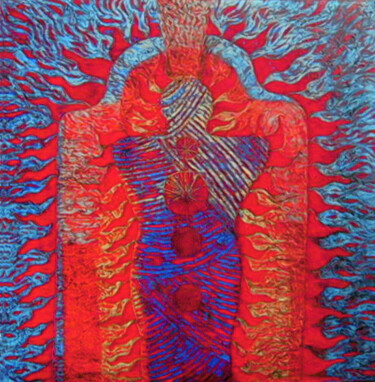 绘画 标题为“Energy Body” 由Robert Winslow, 原创艺术品, 油