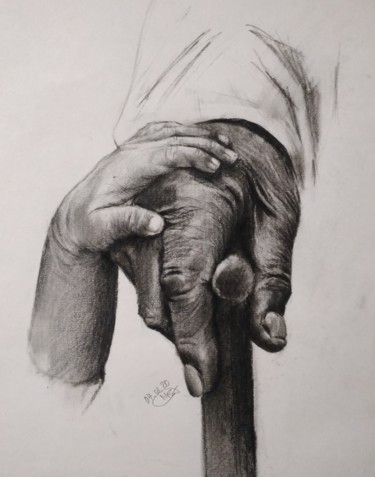 Dessin intitulée "Heritage" par Kanat Mks, Œuvre d'art originale, Crayon