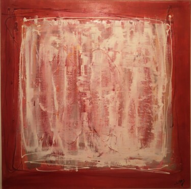 Painting titled "confusion et bonheur" by Sophie Sery Feutry, Original Artwork, Acrylic Mounted on Wood Stretcher frame