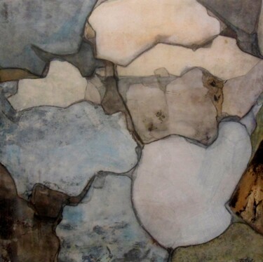 Peinture intitulée "LAGUNE II" par Esteves De Cooman, Œuvre d'art originale, Acrylique