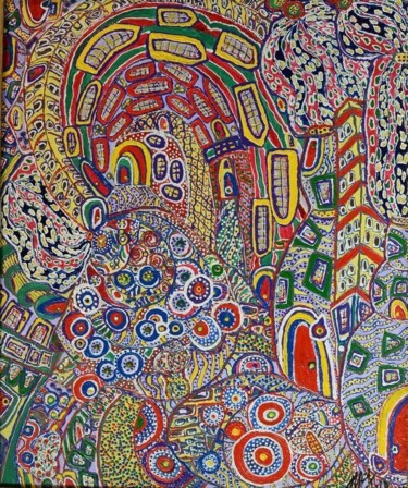 Kaleidockope of memories Картина под названием "Kaleidockope of mem…" - Nina Rassen, Подлинное произведение искусства, Акрил