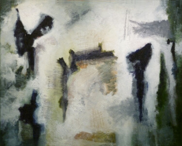 绘画 标题为“Crossing Through” 由Robert Winslow, 原创艺术品, 油