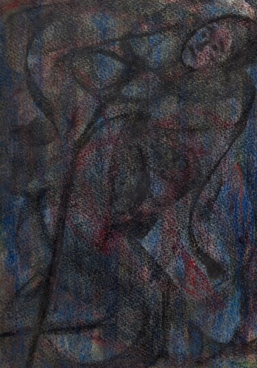 绘画 标题为“le fleuriste .” 由Francisco  Duart Mendes, 原创艺术品, 粉彩
