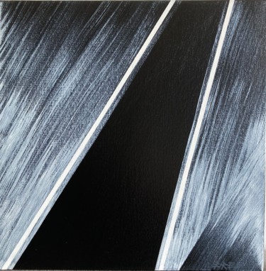 Peinture intitulée "" Sommet  5 "" par Pascal Brel, Œuvre d'art originale, Acrylique Monté sur Châssis en bois