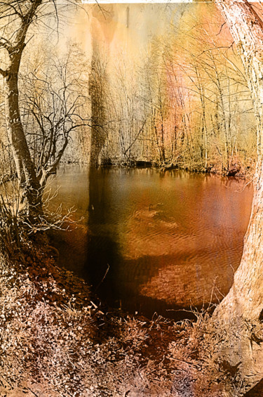 Photography titled "eau brune" by Antoine Marelle, Original Artwork, Digital Photography