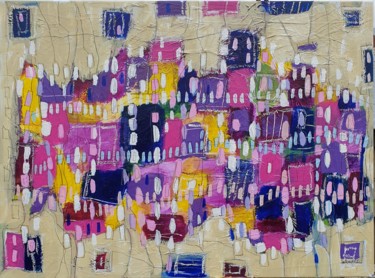 Peinture intitulée "City 01" par Sophie Ackermann, Œuvre d'art originale, Acrylique