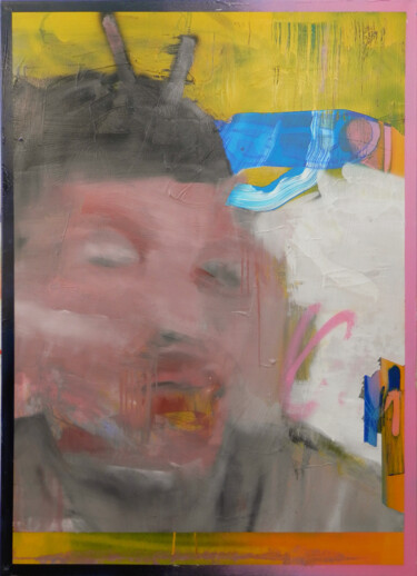 Painting titled "New generation 6" by Miloš Hronec, Original Artwork, Oil