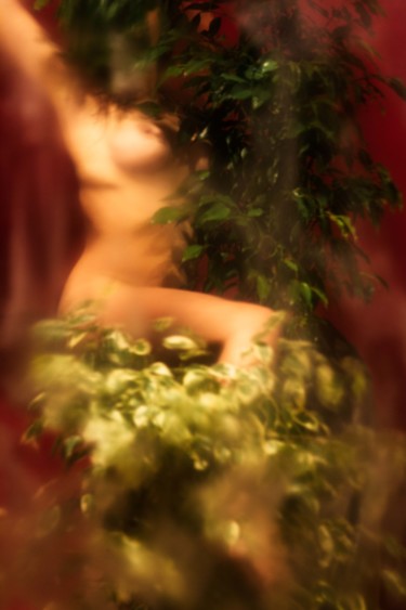 Mujer Planta Photography titled "Mujer Planta" by Sandra Platas Hernández, Original Artwork, Digital Photography