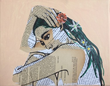 Collages titled "Annabelle II" by Annabelle Amory, Original Artwork, Acrylic