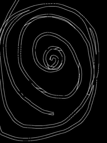 Photography titled "Spiral into abyss" by Greg Powell, Original Artwork, Digital Photography