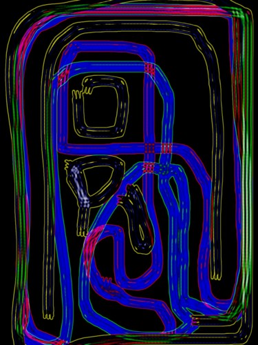 Photography titled "Octopus" by Greg Powell, Original Artwork, Digital Photography