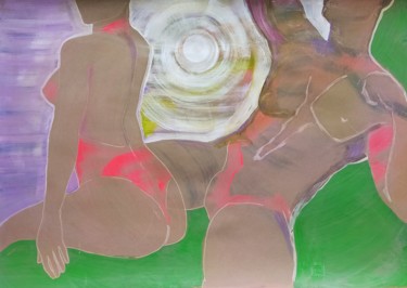 Without semantic hallucinations. Без смысловых галлюцинаций. Drawing titled "Without semantic ha…" by Victoria Golovina, Original Artwork, Acrylic