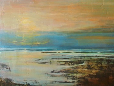 Painting titled "ESPACE 18" by Boul, Original Artwork, Acrylic