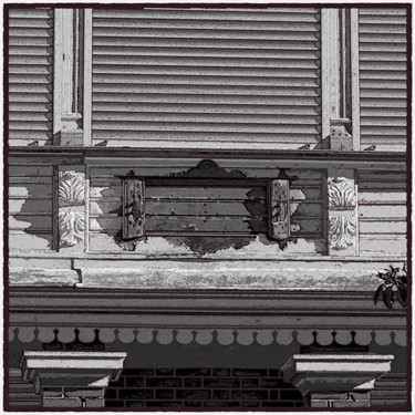 Arts numériques intitulée "Américaine 4 (Tacom…" par François Lapouge, Œuvre d'art originale, Travail numérique 2D