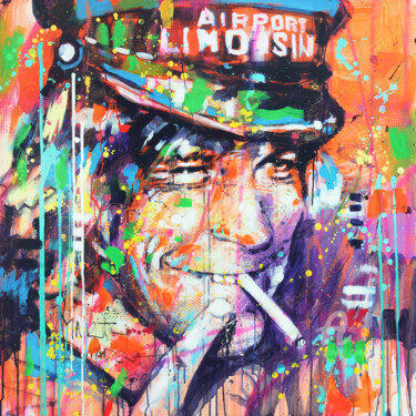 James Hunt Pittura intitolato "James Hunt" da Marta Zawadzka, Opera d'arte originale, Acrilico Montato su Telaio per barella in legno
