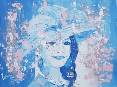 绘画 标题为“Ravishing lady” 由Ursula Gnech, 原创艺术品, 丙烯