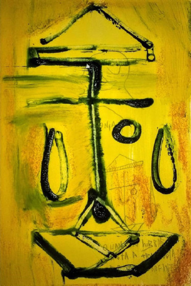Pintura intitulada "travessia" por Gabriel Brock, Obras de arte originais, Acrílico