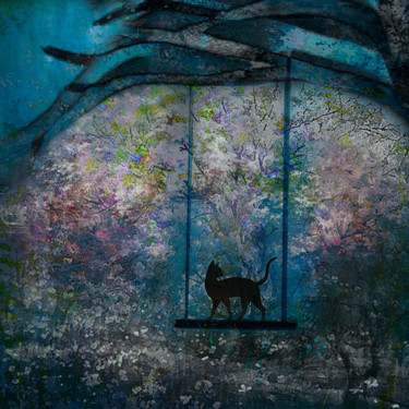 Blossom by blossom the spring begins Digitale Kunst getiteld "Blossom by blossom…" door Dodi Ballada, Origineel Kunstwerk, 2D Digital Work