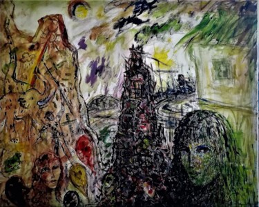 绘画 标题为“WALLS of LIFE” 由Joseph Urie, 原创艺术品, 丙烯