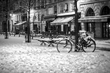 摄影 标题为“"Place Dauphine"  P…” 由Jean Louis Giudicelli, 原创艺术品, 数码摄影