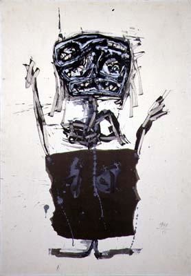 Painting titled "SAURA" by México, Original Artwork