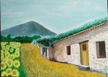 绘画 标题为“Casa rural” 由Vidal Fernández Richart, 原创艺术品, 丙烯