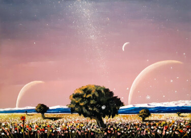 Peinture intitulée "The Lost Paradise" par Antonio Bagia, Œuvre d'art originale, Acrylique