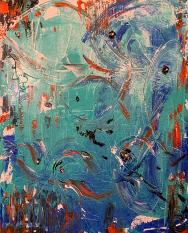 Peinture intitulée "Only Time" par Lo Doré (Lo), Œuvre d'art originale, Acrylique