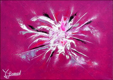 Peinture intitulée "MESSAGE" par Laurent Boron, Œuvre d'art originale, Huile