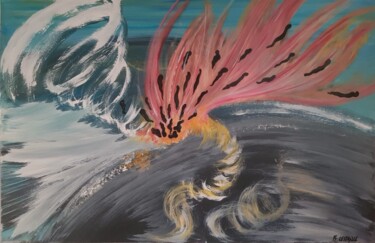 绘画 标题为“IMPULSION” 由François Lestrille, 原创艺术品, 丙烯