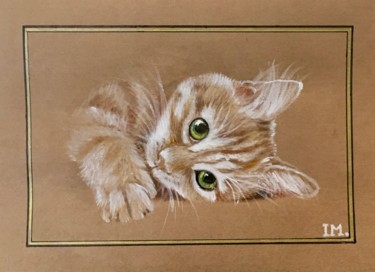 Peinture intitulée "Petit dernier n 7" par Isabelle Molinard, Œuvre d'art originale, Acrylique