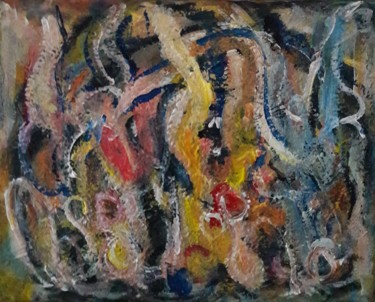 femmes comme des bourgeons du printemps 11 Painting titled "femmes comme des bo…" by Sam Keusseyan, Original Artwork, Acrylic